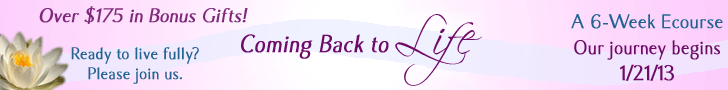 Coming Back to Life Ecourse