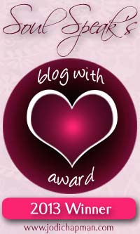 blog with heart award winner 2013